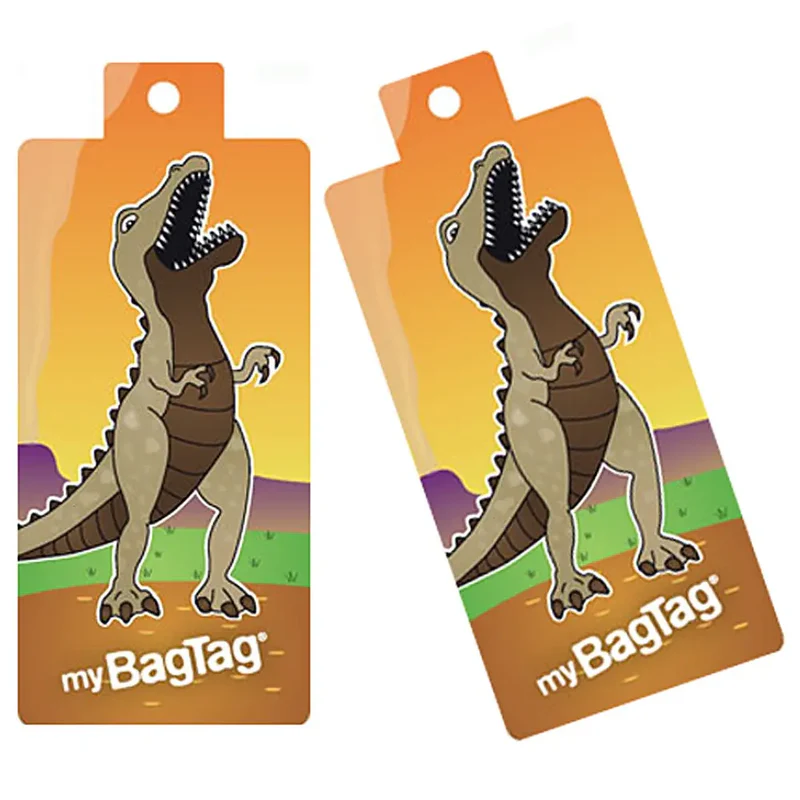 My Bag Tag Duo Dinosaur