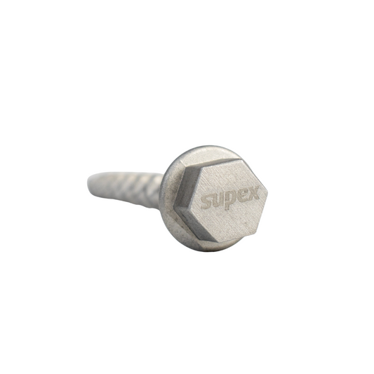 Supex Screw in Peg - Small Alloy 8pk