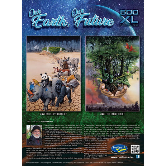 Jigsaw 500XLpc - Our Earth, Our Future