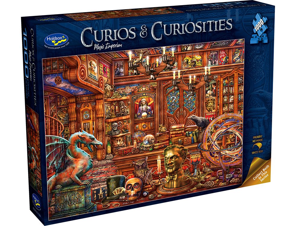 Jigsaw 1000pc Curios & Curiosities - Magic Imporium