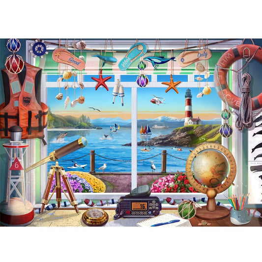 Jigsaw 1000pc Outside my Window - Mariners View