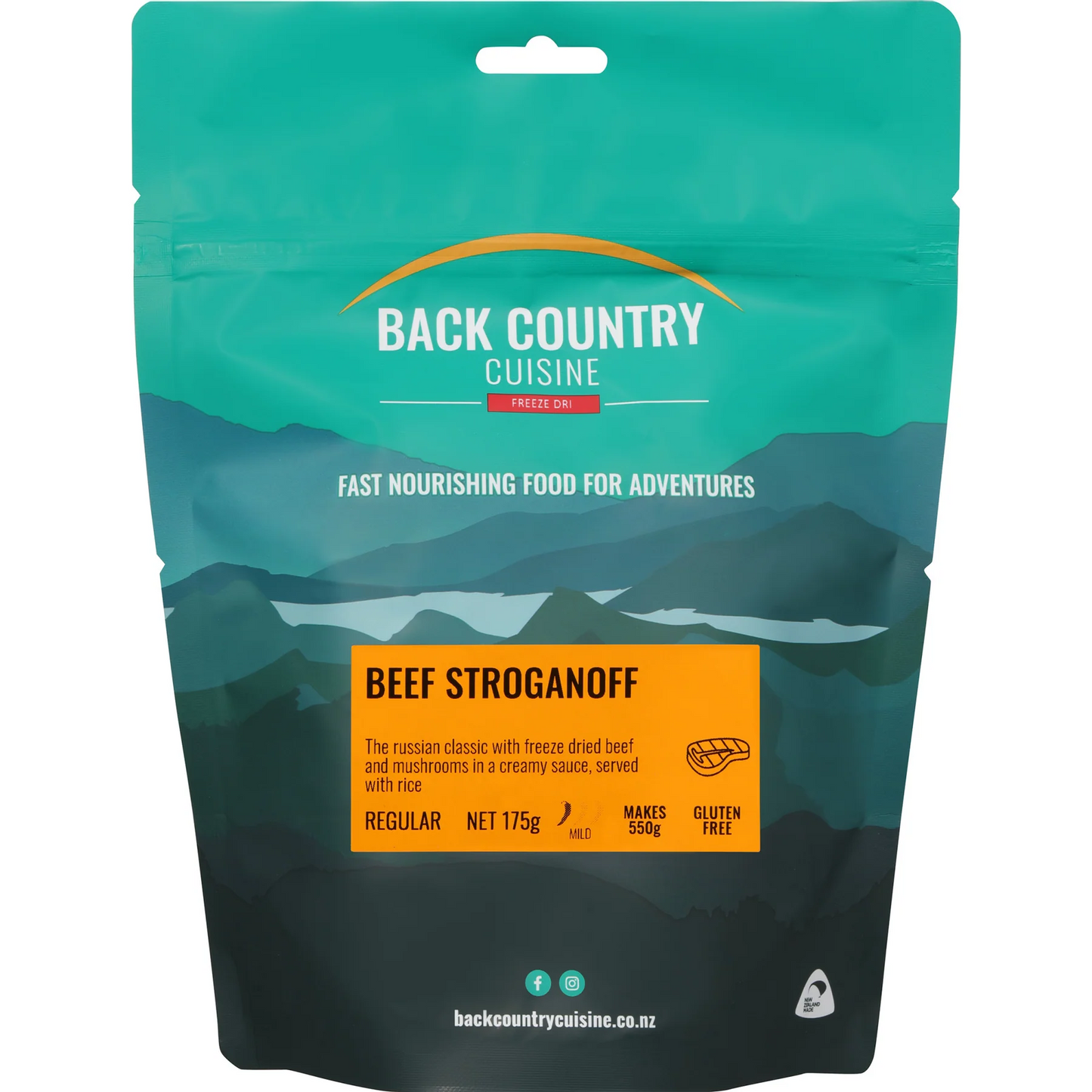 Back Country Cuisine Regular Beef Stroganoff