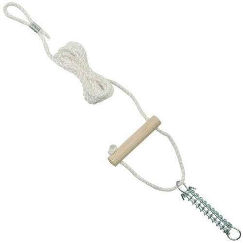 Guy Rope with Wooden Slide & Trace Spring