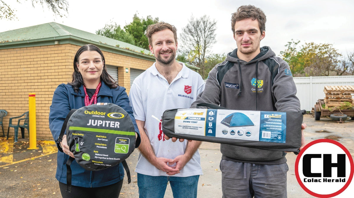 Otway TentCare in partership with Colac Salvos
