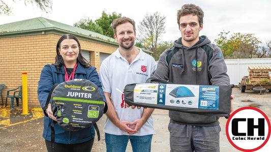 Otway TentCare in partership with Colac Salvos