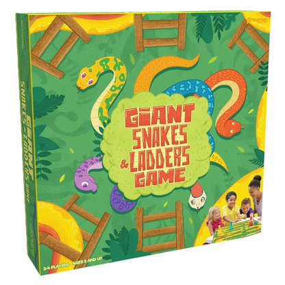 Giant Snakes & Ladders Board Game
