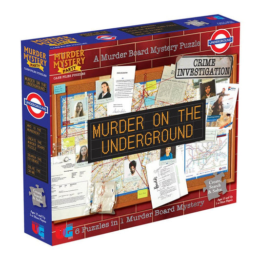 Murder Party Case File - Murder on the Underground