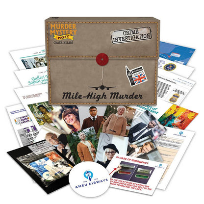 Murder Mystery Party Case File - Mile High Murder