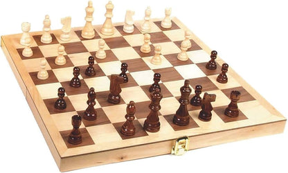 Classic Games Collection - Wood Chess Set 18" 