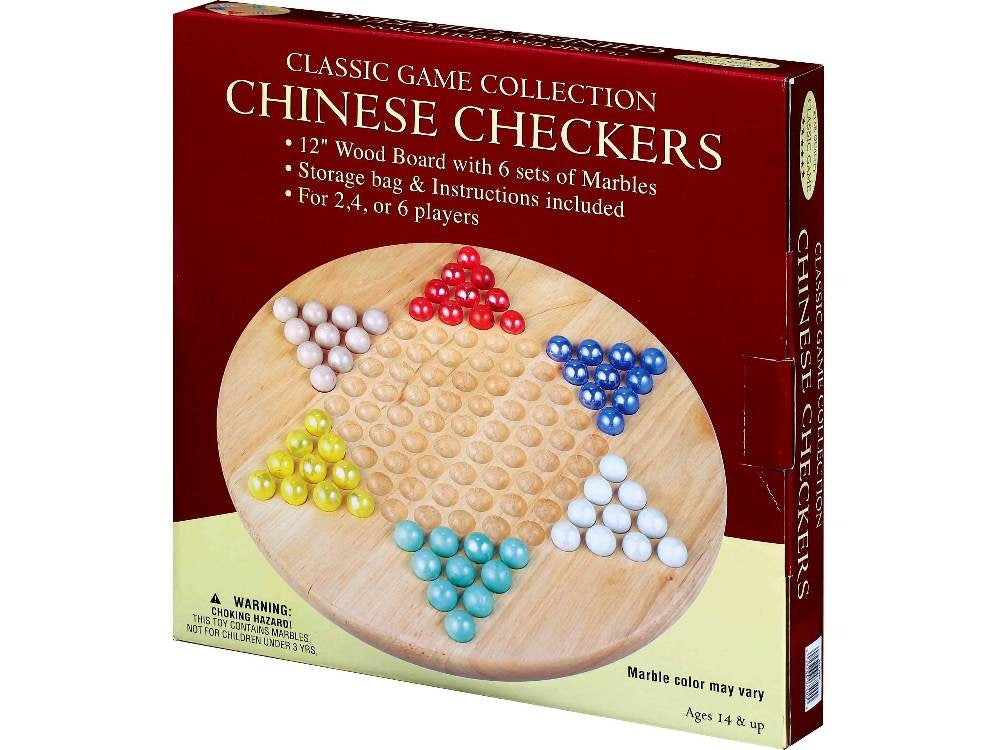 Chinees Checkers Wooden Board 