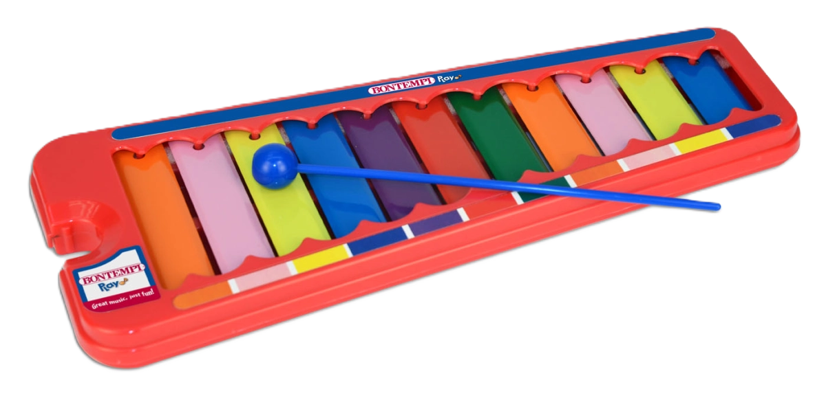 Bontempi Metallophone with 11 Metal Plates / Notes