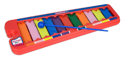Bontempi Metallophone with 11 Metal Plates / Notes