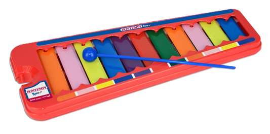 Bontempi Metallophone with 11 Metal Plates / Notes