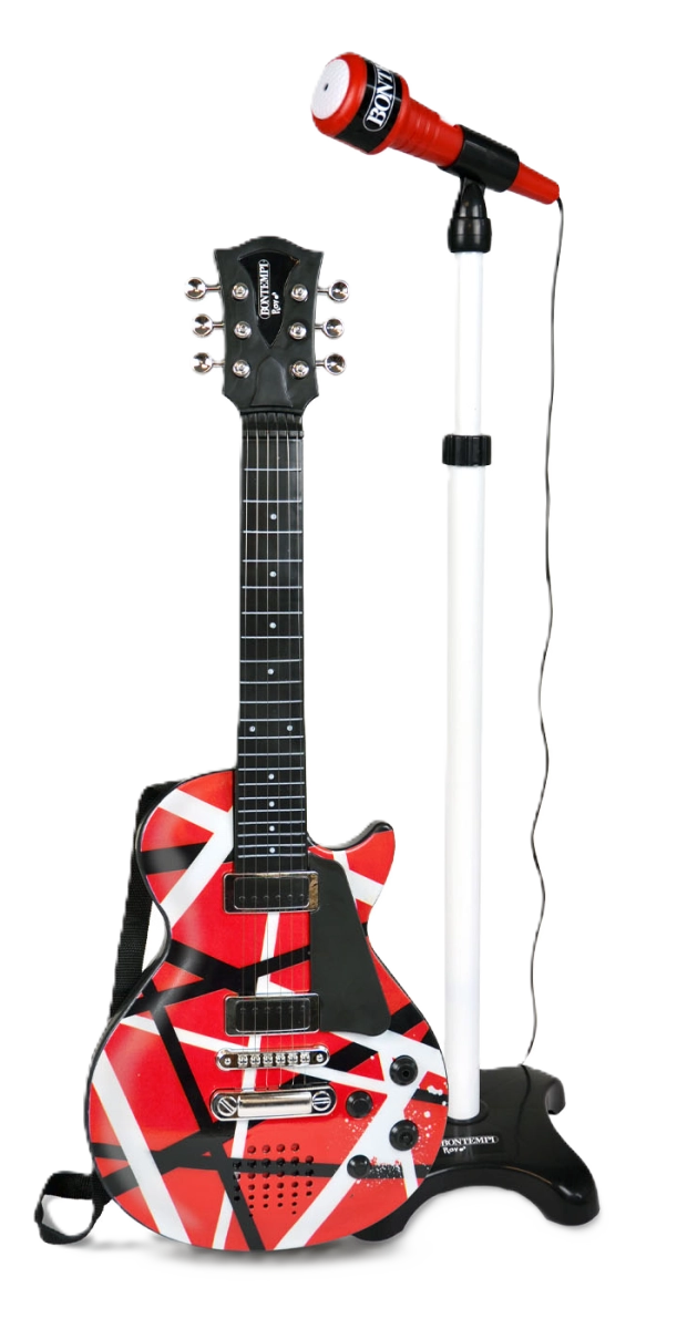 Bontempi Electronic Rock Guitar & Stand Microphone