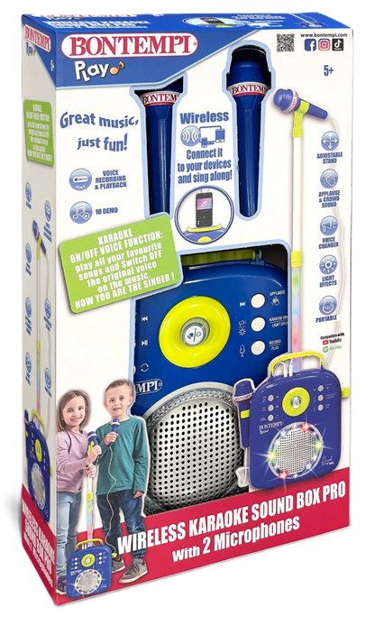 Bontempi Karaike Sound Box with 2 Microphones