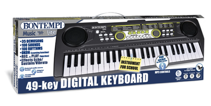 Bontempi Digital Keyboard with 49 midi size keys