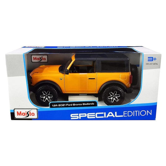 Maisto Special Edition Car 1:24 2021 Ford Bronco Badlands 
