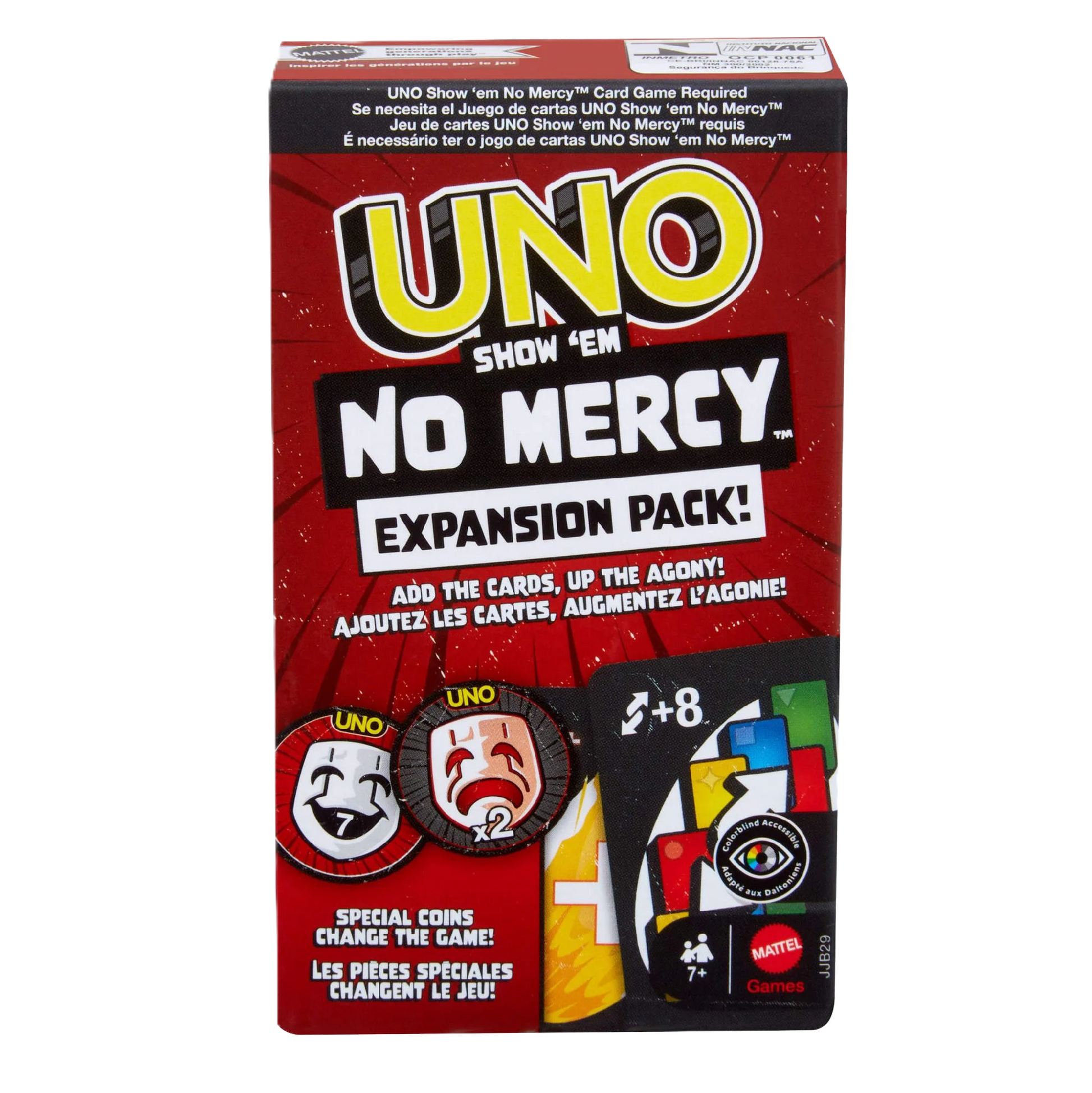 Uno Show No Mercy Expansion Pack! Card Game