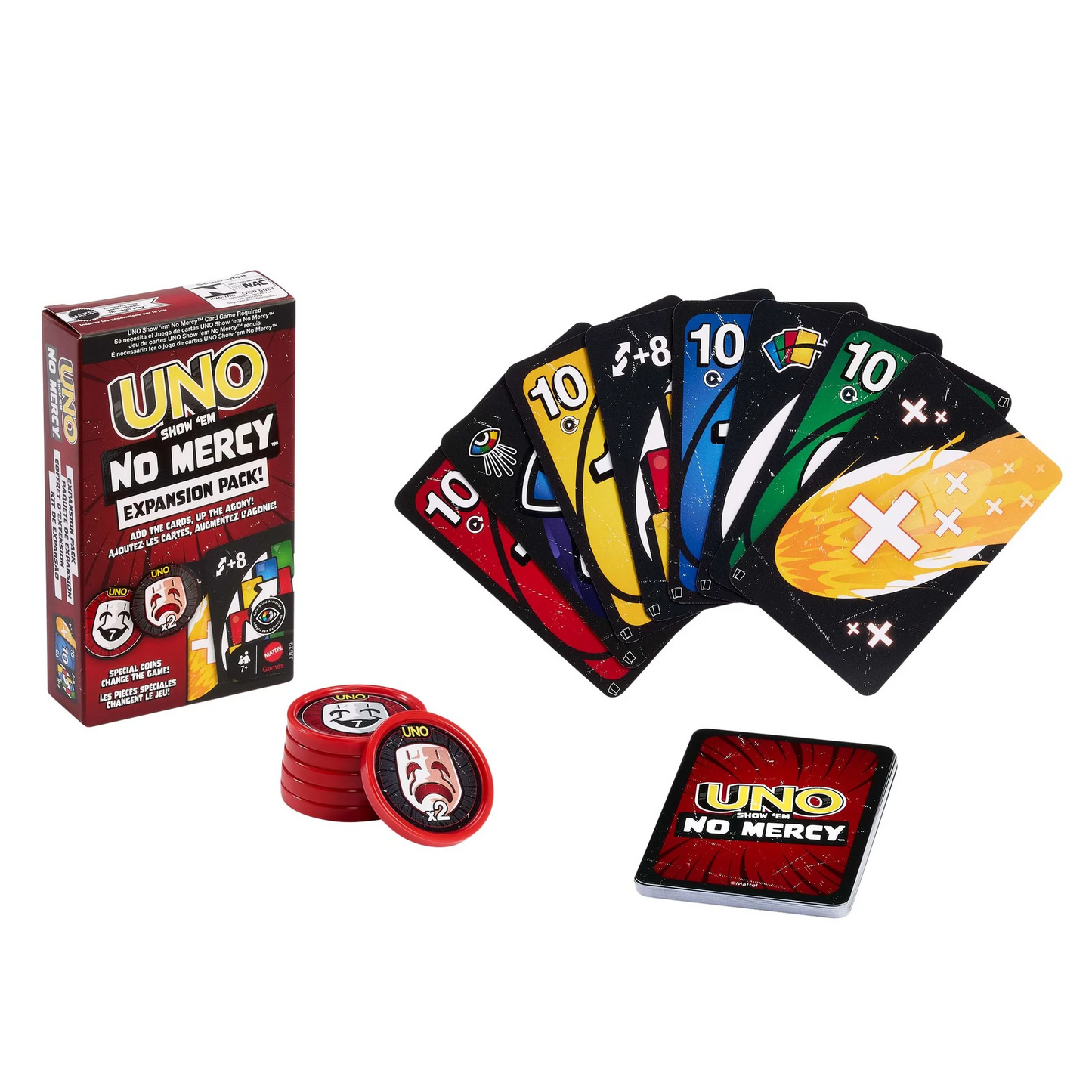 Uno Show No Mercy Expansion Pack! Card Game