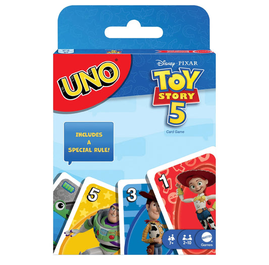Uno Toy Story 5 Card Game