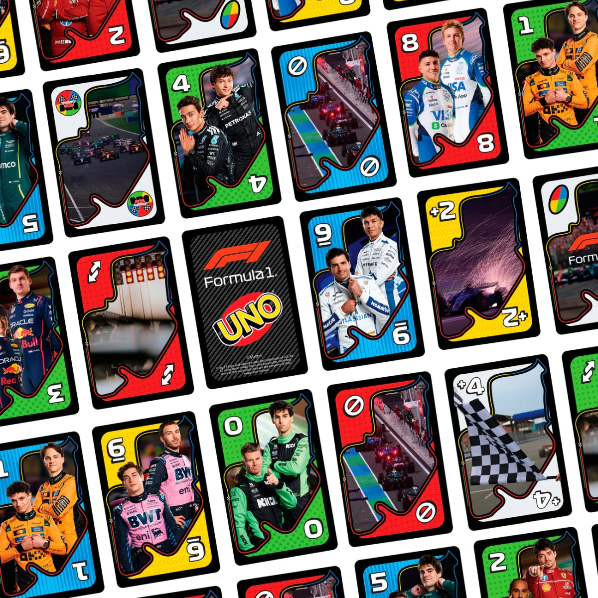 Uno F1 Card Game