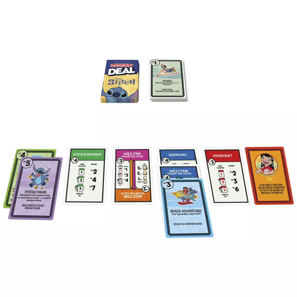 Card Game - Monopoly Deal Stitch