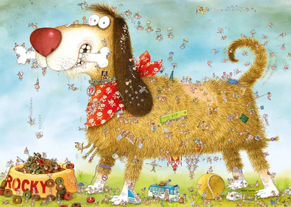 Jigsaw 1000pc Heye - Look Closely - At the Dog