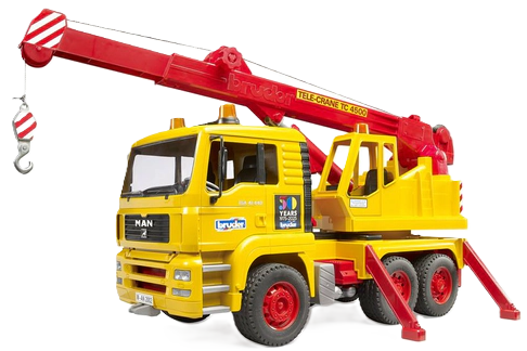 Bruder 01054 Man TGA Crane Truck - 50 Years