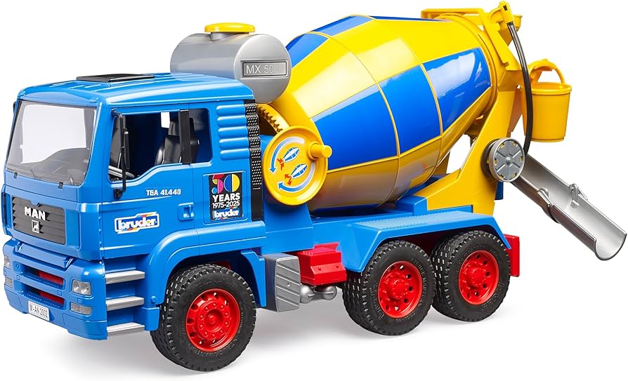 Bruder 01063 Man TGA Concrete Mixer - 50 Years