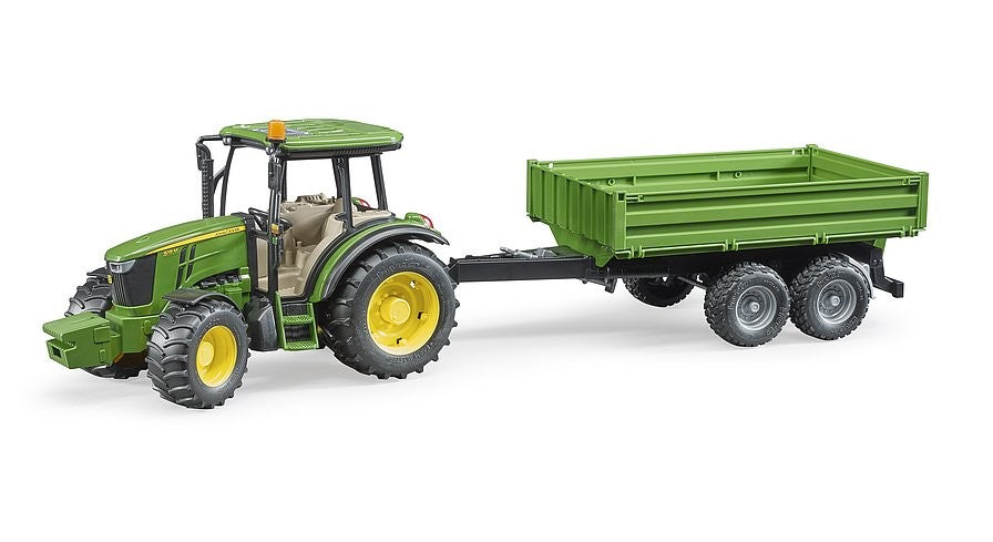 Bruder 02108 John Deere 5115 M with Trailer