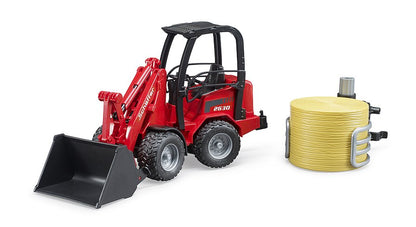 Bruder 02192 Shaffer Compact Loader 2630 with Bale Gripper and Bale