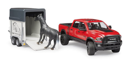 Bruder 02501 Ram 2500 Power Wagon with Horse Float