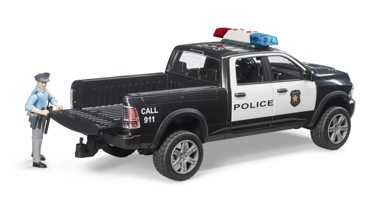 Bruder 02505 Ram 2500 Police Truck with Policeman