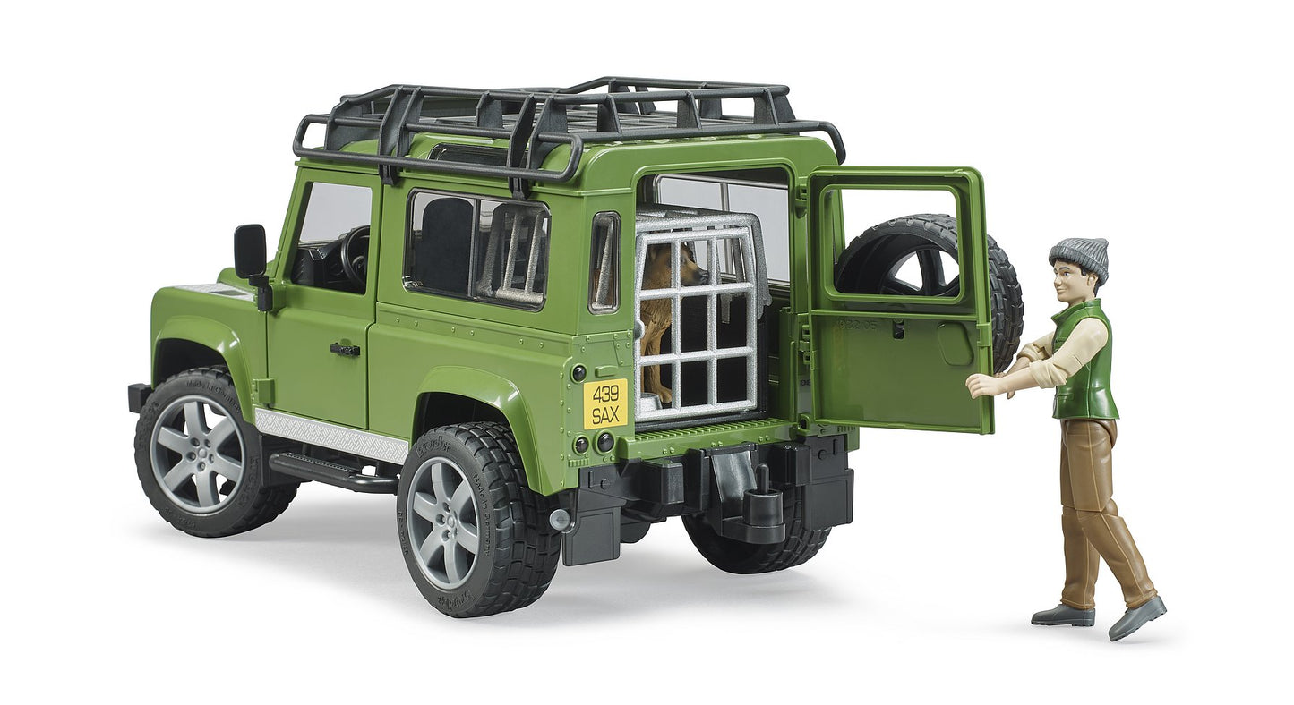 Bruder 02587 Land Rover With Dog