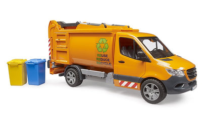 Bruder 02682 Mercedes-Benz G3 Sprinter Municipal Compact Garbage Truck 