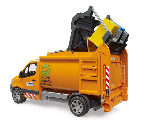 Bruder 02682 Mercedes-Benz G3 Sprinter Municipal Compact Garbage Truck 