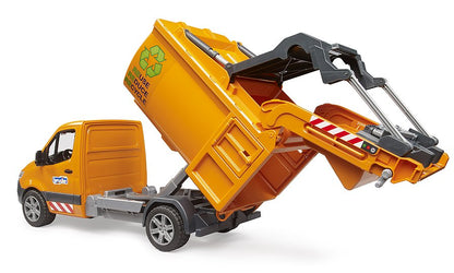 Bruder 02682 Mercedes-Benz G3 Sprinter Municipal Compact Garbage Truck 