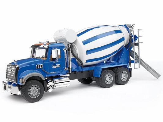 Bruder 02814 Mack Granite Cement Mixer