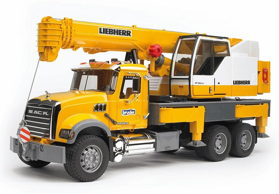 Bruder 02818 Mack Liebher Crane