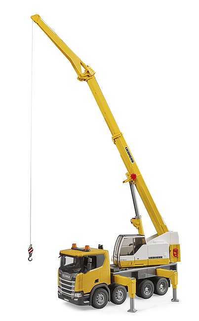 Bruder 03571 Super 560R Liebherr Crane Truck with Light & Sound
