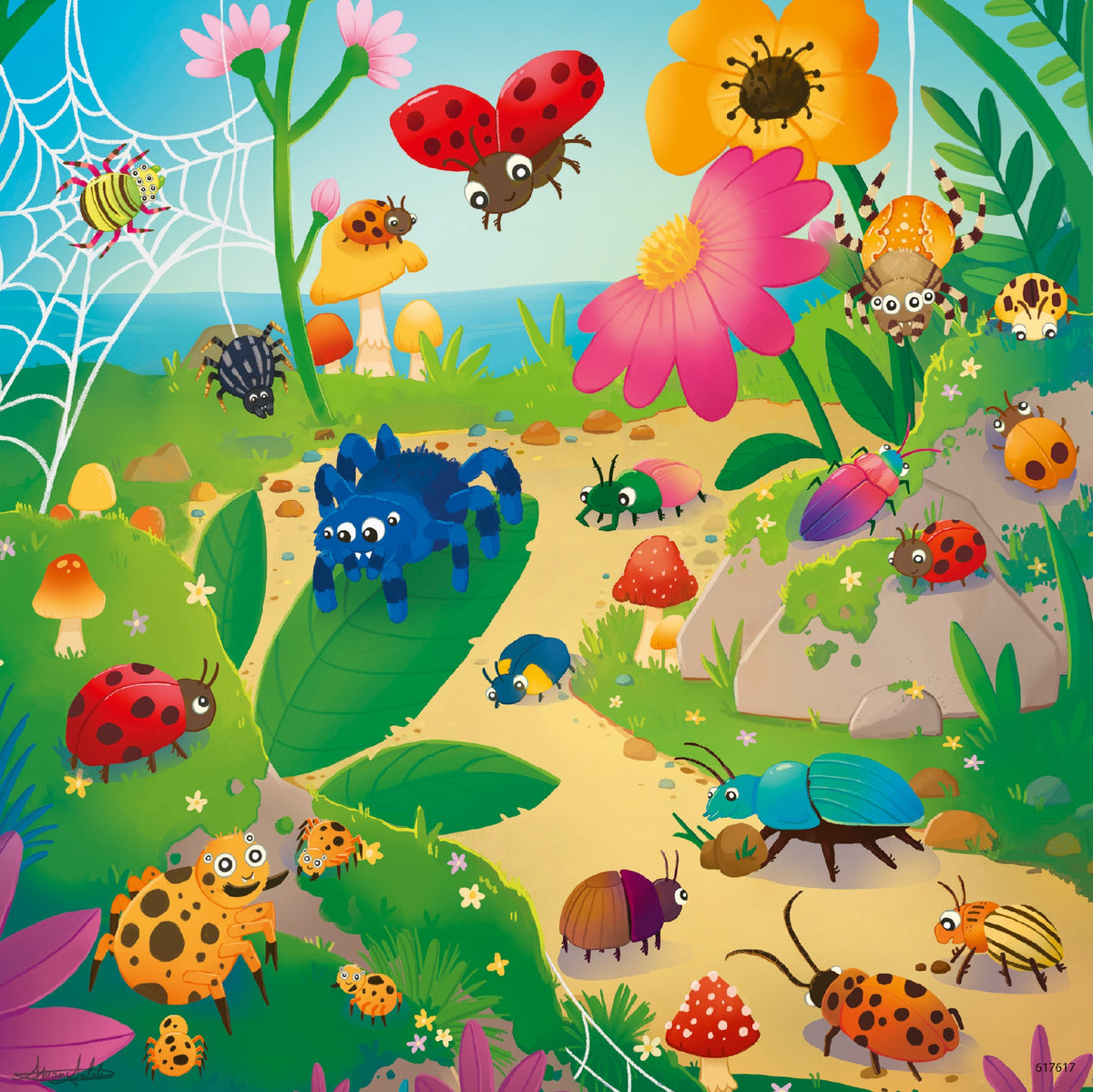 Jigsaw 3 x 49pc - Ravensburger - Bugs, Bugs, Bugs