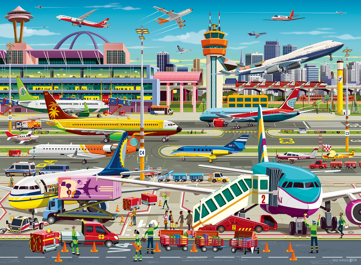 Jigsaw 150XXLpc - Ravensburger - Airport Central 