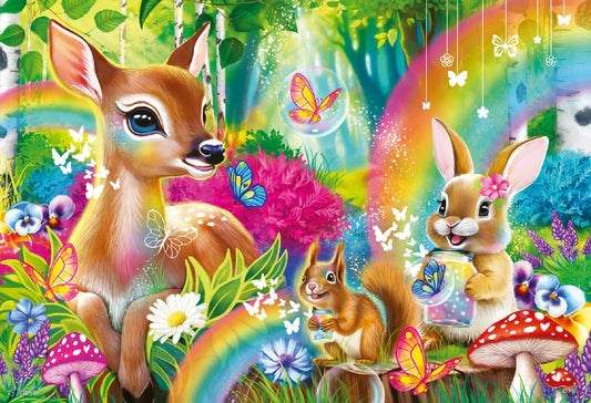 Jigsaw 2 x 24pc - Ravensburger - Loving Woodland Friends