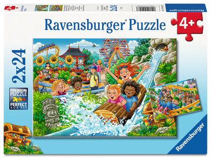 Jigsaw 2 x 24pc - Ravensburger - Amusement Park