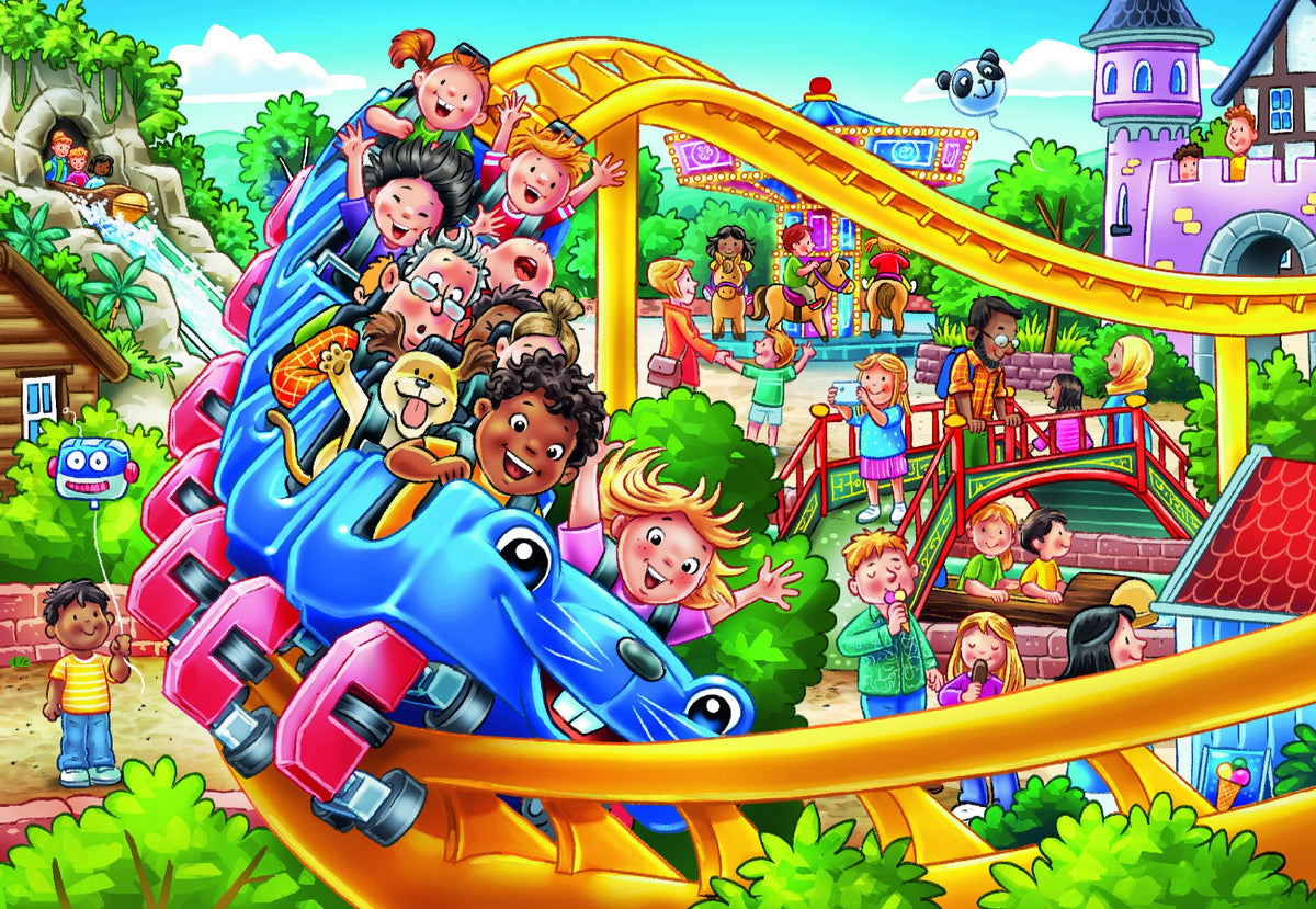Jigsaw 2 x 24pc - Ravensburger - Amusement Park