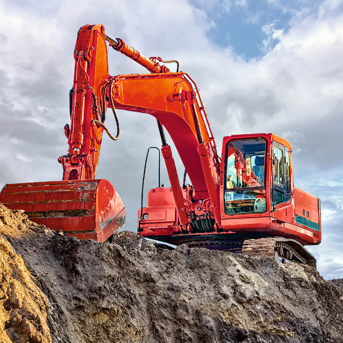 Jigsaw 3 x 49pc - Ravensburger - Digger at Work!