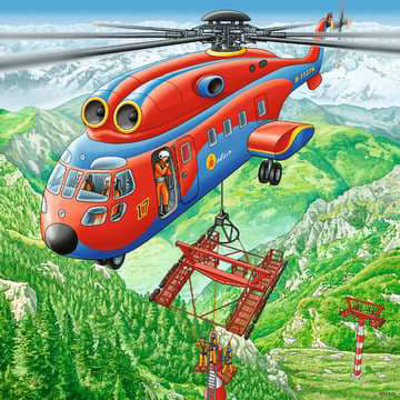 Jigsaw 3 x 49pc - Ravensburger - Above the Clouds
