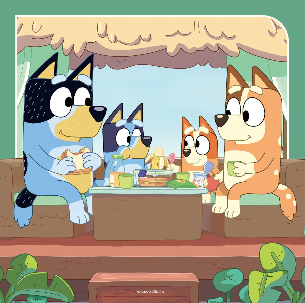 Jigsaw 3 x 49pc - Ravenburger - Bluey's Adventures!