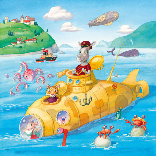 Jigsaw 3 x 49pc - Ravensburger - Fun on the Water