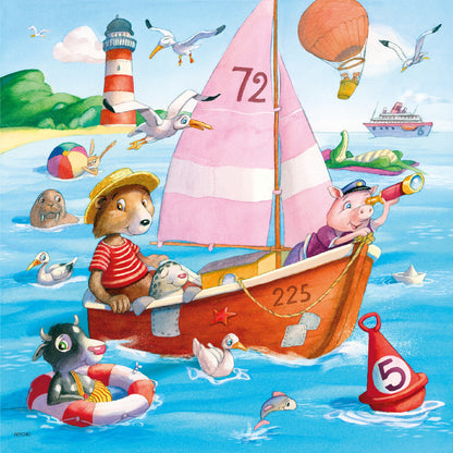 Jigsaw 3 x 49pc - Ravensburger - Fun on the Water